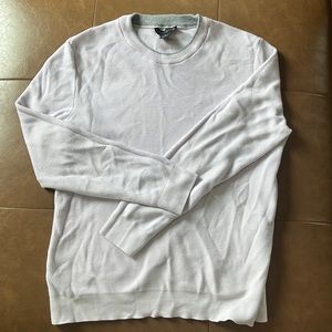 Men’s light pink cotton sweatshirt lightweight size medium